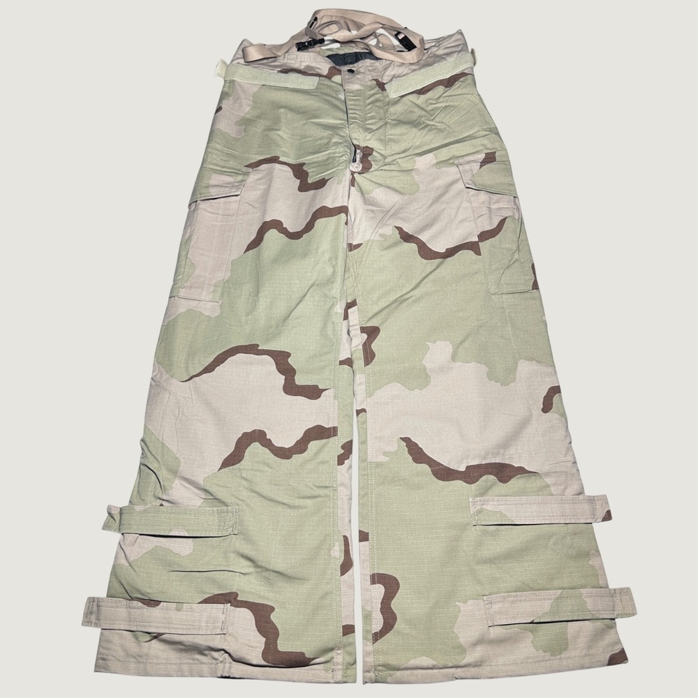 Military Overgarment Trousers Men Medium Regular Desert Camo Chemical Protective
